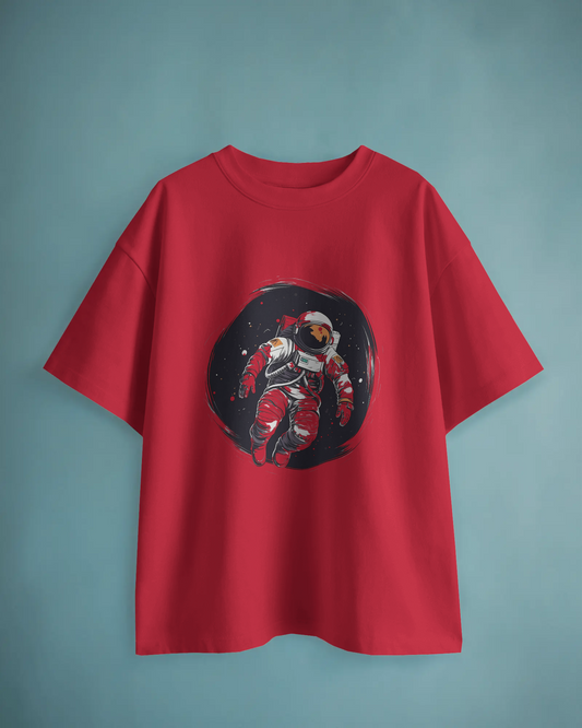 Minimalist astronaut t-shirt